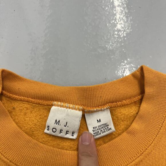 Vintage 90s University of Tennessee Orange Sweatshirt - Picture 6 of 6